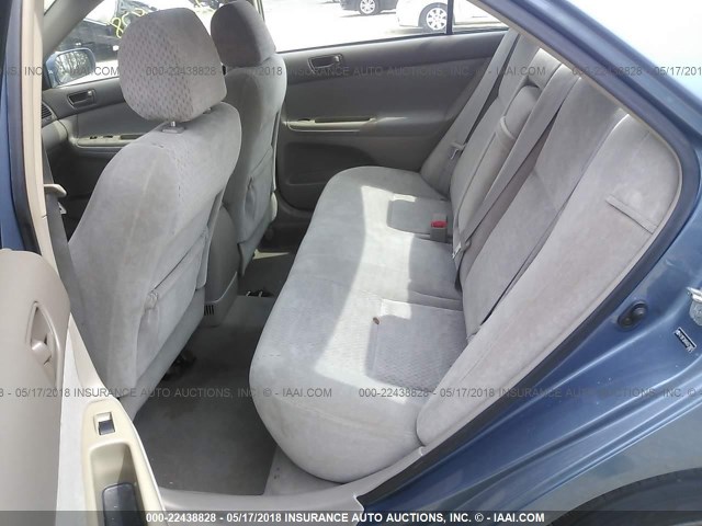 4T1BF32K64U573681 - 2004 TOYOTA CAMRY LE/XLE/SE 蓝色 照片 8