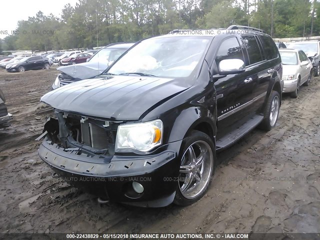 1A8HW58258F140437 - 2008 CHRYSLER ASPEN LIMITED BLACK photo 2