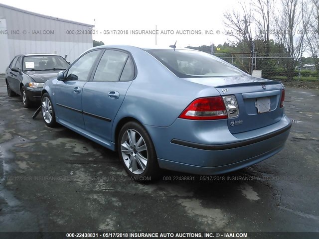 YS3FD49Y371146792 - 2007 SAAB 9-3 2.0T Light Blue photo 3