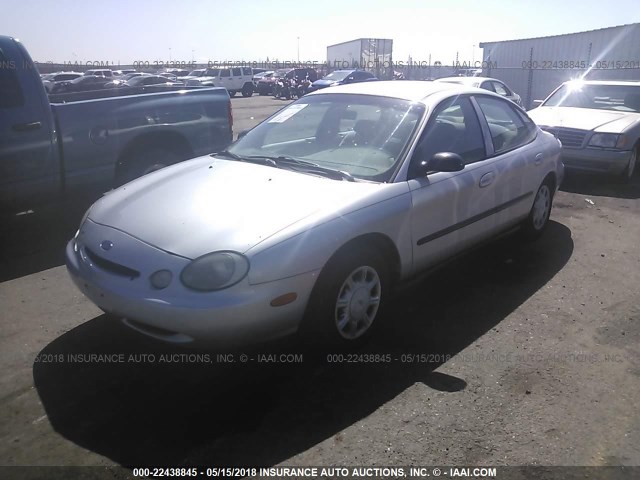 1FALP51U9TA309266 - 1996 FORD TAURUS G SILVER photo 2