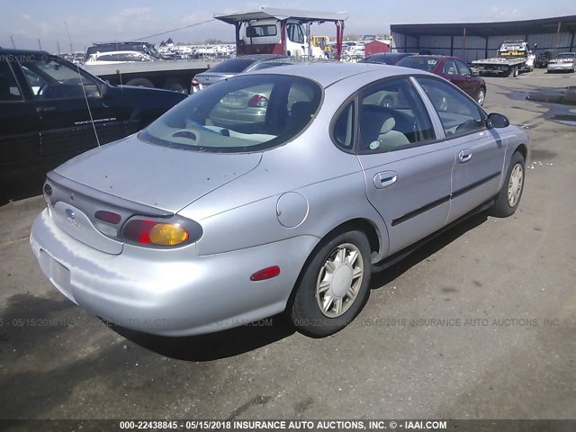 1FALP51U9TA309266 - 1996 FORD TAURUS G SILVER photo 4