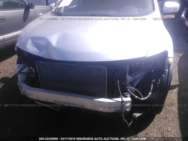 JN8AZ18W49W117488 - 2009 NISSAN MURANO S/SL/LE SILVER photo 6