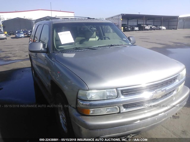 1GNEK13T01J212508 - 2001 CHEVROLET TAHOE K1500 SILVER photo 6