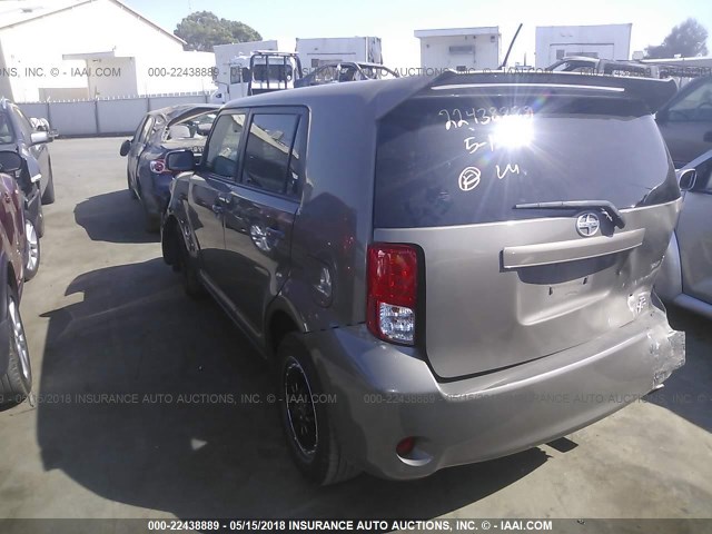 JTLZE4FE8C1142117 - 2012 TOYOTA SCION XB TAN photo 3