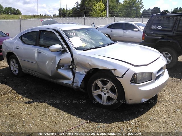 2B3CA3CV4AH108980 - 2010 DODGE CHARGER SXT SILVER photo 1