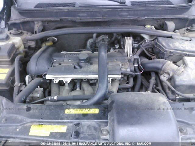 YV1CZ59HX41066378 - 2004 VOLVO XC90 BLUE photo 10