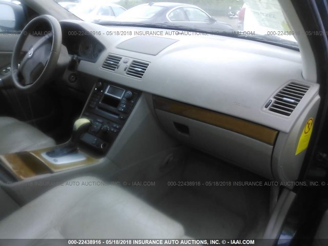 YV1CZ59HX41066378 - 2004 VOLVO XC90 BLUE photo 5