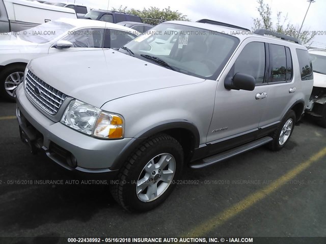 1FMZU73K15UB88010 - 2005 FORD EXPLORER XLT/XLT SPORT/NBX SILVER photo 2