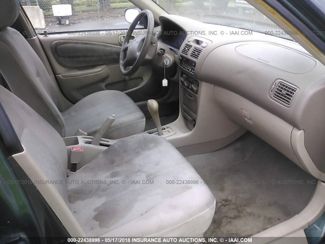 1NXBR12E8YZ368682 - 2000 TOYOTA COROLLA VE/CE/LE 绿色 照片 5