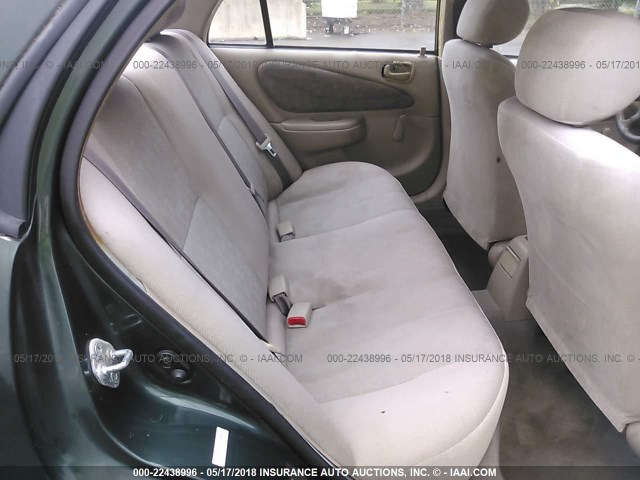 1NXBR12E8YZ368682 - 2000 TOYOTA COROLLA VE/CE/LE 绿色 照片 8