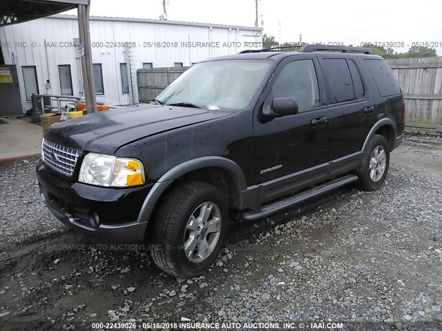 1FMZU63K85UB83493 - 2005 FORD EXPLORER XLT/XLT SPORT/NBX BLACK photo 2