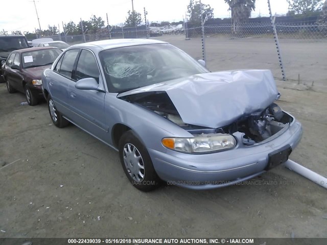 2G4WS52M6V1405305 - 1997 BUICK CENTURY CUSTOM Light Blue photo 1