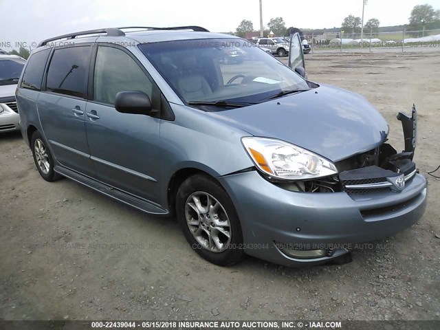 5TDZA22C04S179666 - 2004 TOYOTA SIENNA XLE/XLE LIMITED BLUE photo 1