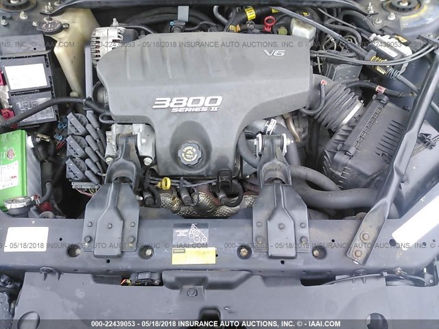2G1WX15K819238734 - 2001 CHEVROLET MONTE CARLO SS ლურჯი ფოტო 10