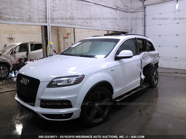 WA1DGBFE9DD000647 - 2013 AUDI Q7 PRESTIGE BLACK photo 2