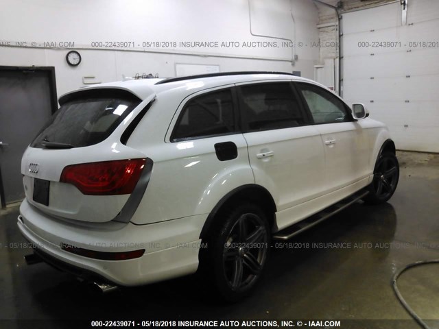 WA1DGBFE9DD000647 - 2013 AUDI Q7 PRESTIGE BLACK photo 4