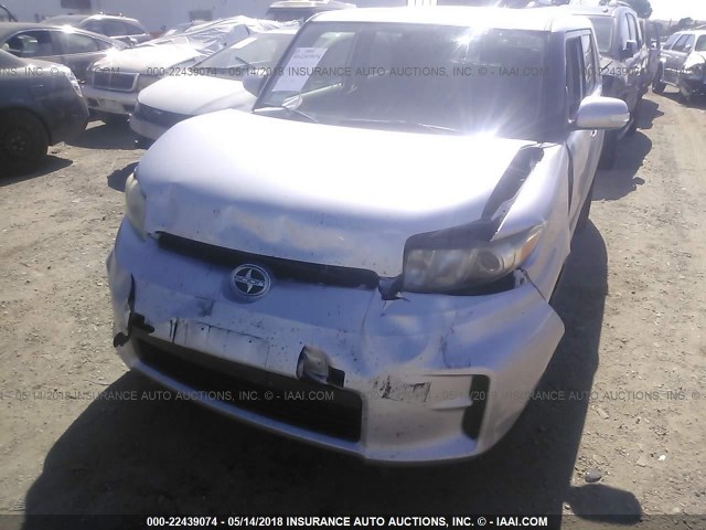 JTLZE4FE3B1122601 - 2011 TOYOTA SCION XB ვერცხლისფერი ფოტო 6