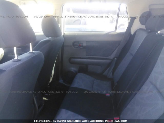 JTLZE4FE3B1122601 - 2011 TOYOTA SCION XB ვერცხლისფერი ფოტო 8