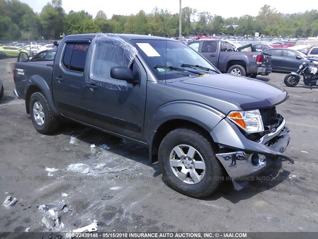 1N6AD07W05C420993 - 2005 NISSAN FRONTIER CREW CAB LE/SE/OFF ROAD GRAY photo 1