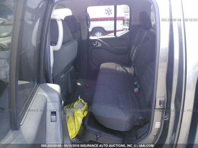 1N6AD07W05C420993 - 2005 NISSAN FRONTIER CREW CAB LE/SE/OFF ROAD GRAY photo 8