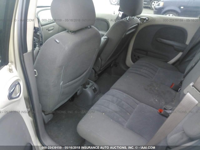 3C8FY58B05T631149 - 2005 CHRYSLER PT CRUISER TOURING TAN photo 8