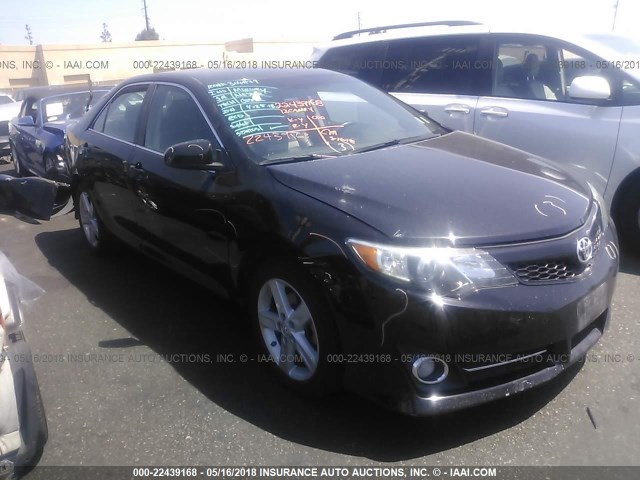 4T1BF1FK1CU057015 - 2012 TOYOTA CAMRY SE/LE/XLE 黑色 照片 1