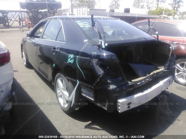 4T1BF1FK1CU057015 - 2012 TOYOTA CAMRY SE/LE/XLE 黑色 照片 3