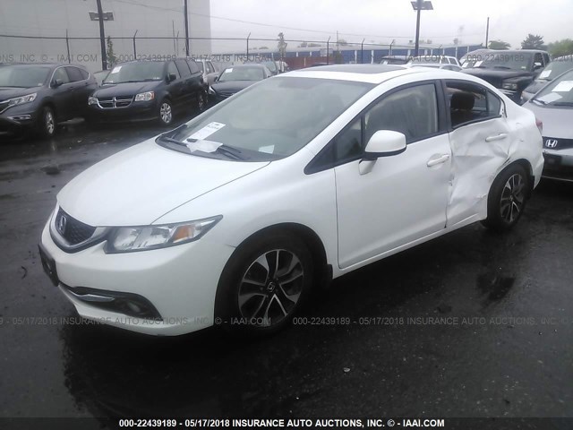 19XFB2F9XDE200080 - 2013 HONDA CIVIC EXL Ağ foto 2