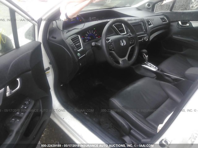 19XFB2F9XDE200080 - 2013 HONDA CIVIC EXL Ağ foto 5