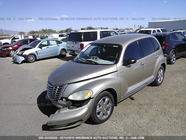 3C4FY58B23T611273 - 2003 CHRYSLER PT CRUISER TOURING GOLD photo 2