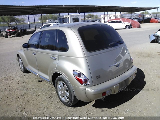 3C4FY58B23T611273 - 2003 CHRYSLER PT CRUISER TOURING GOLD photo 3