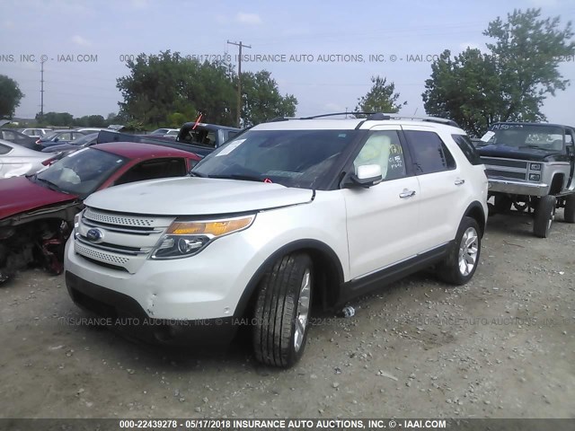 1FM5K8F81FGA18529 - 2015 FORD EXPLORER LIMITED 白色 照片 2
