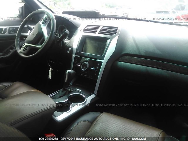 1FM5K8F81FGA18529 - 2015 FORD EXPLORER LIMITED 白色 照片 5