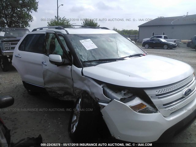 1FM5K8F81FGA18529 - 2015 FORD EXPLORER LIMITED 白色 照片 6
