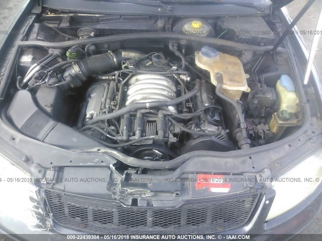 WVWPD63B0XE413312 - 1999 VOLKSWAGEN PASSAT GLX 黑色 照片 10