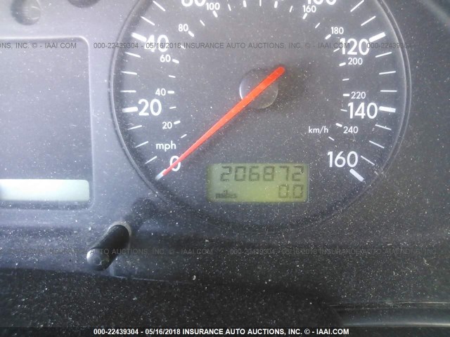 WVWPD63B0XE413312 - 1999 VOLKSWAGEN PASSAT GLX 黑色 照片 7