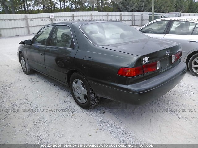 JT2BG22KX10595447 - 2001 TOYOTA CAMRY CE/LE/XLE GREEN photo 3