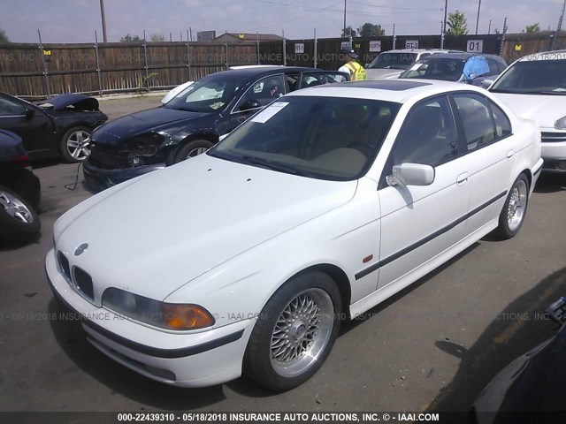 WBADM6346YGU20692 - 2000 BMW 528 I AUTOMATIC WHITE photo 2