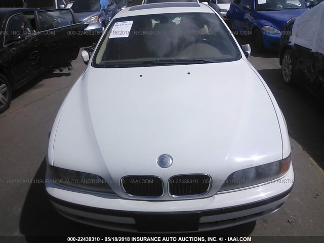 WBADM6346YGU20692 - 2000 BMW 528 I AUTOMATIC WHITE photo 6
