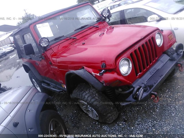 1J4FY29P2VP475382 - 1997 JEEP WRANGLER / TJ SE RED photo 1