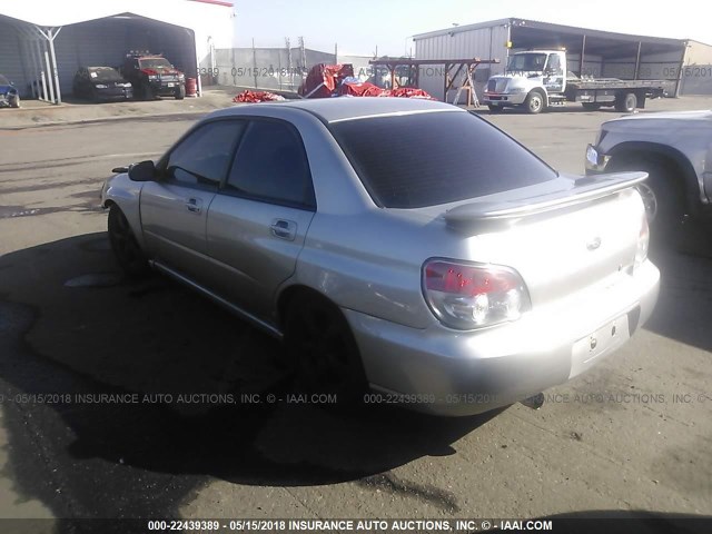 JF1GD67656H525667 - 2006 SUBARU IMPREZA 2.5I SILVER photo 3