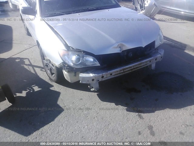 JF1GD67656H525667 - 2006 SUBARU IMPREZA 2.5I SILVER photo 6