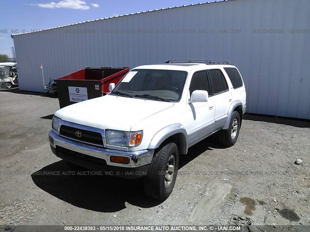 JT3HN87R1V0065166 - 1997 TOYOTA 4RUNNER LIMITED WHITE photo 2