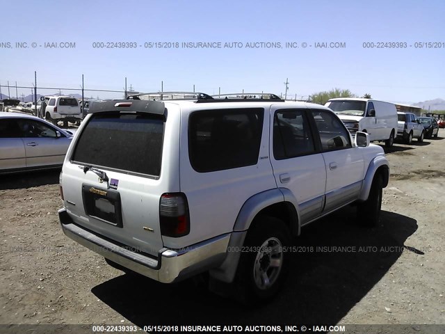 JT3HN87R1V0065166 - 1997 TOYOTA 4RUNNER LIMITED WHITE photo 4