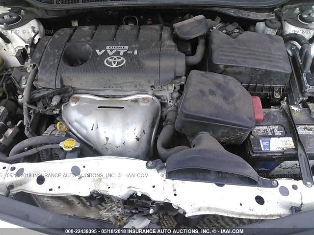 4T1BF3EK7AU556668 - 2010 TOYOTA CAMRY SE/LE/XLE WHITE photo 10