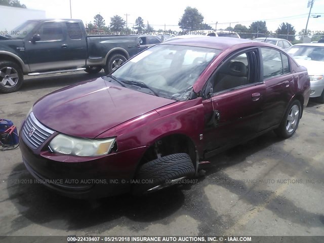 1G8AZ55F16Z145311 - 2006 SATURN ION LEVEL 2 红色 照片 2
