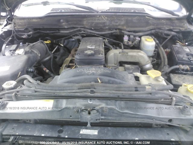 3D7KA28694G140386 - 2004 DODGE RAM 2500 ST/SLT 灰色 照片 10