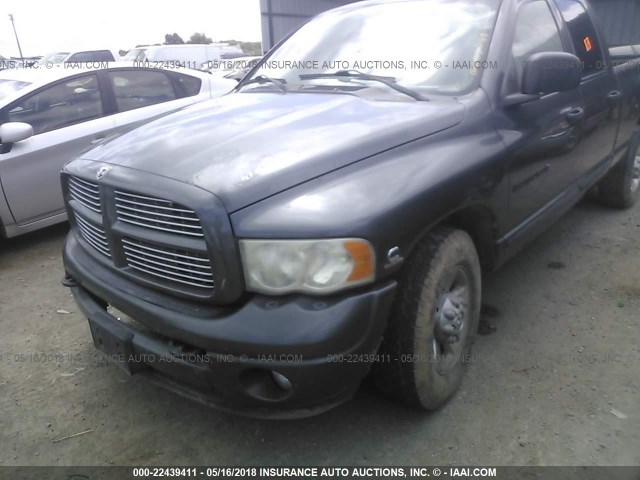 3D7KA28694G140386 - 2004 DODGE RAM 2500 ST/SLT GRAY photo 6