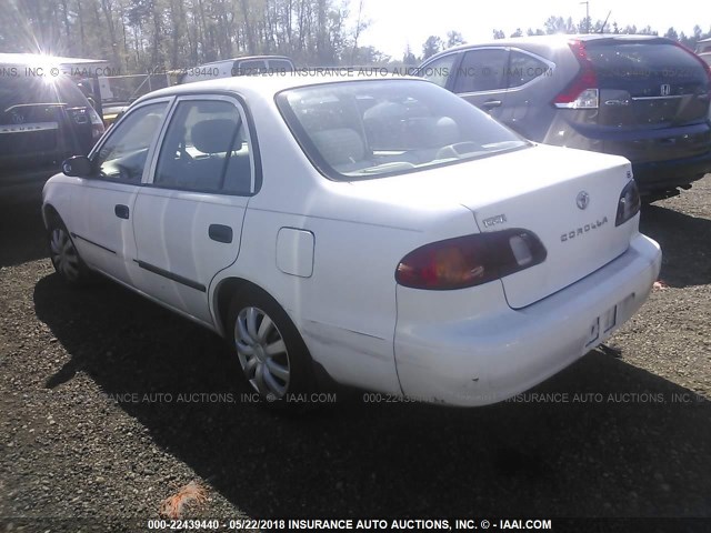 1NXBR12E9XZ158588 - 1999 TOYOTA COROLLA VE/CE/LE WHITE photo 3