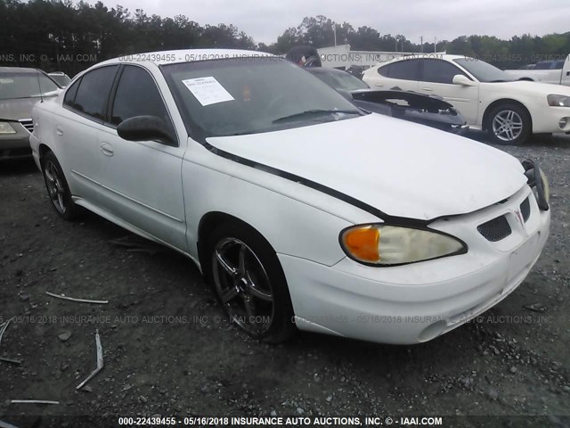 1G2NF52E44C251607 - 2004 PONTIAC GRAND AM SE1 WHITE photo 1